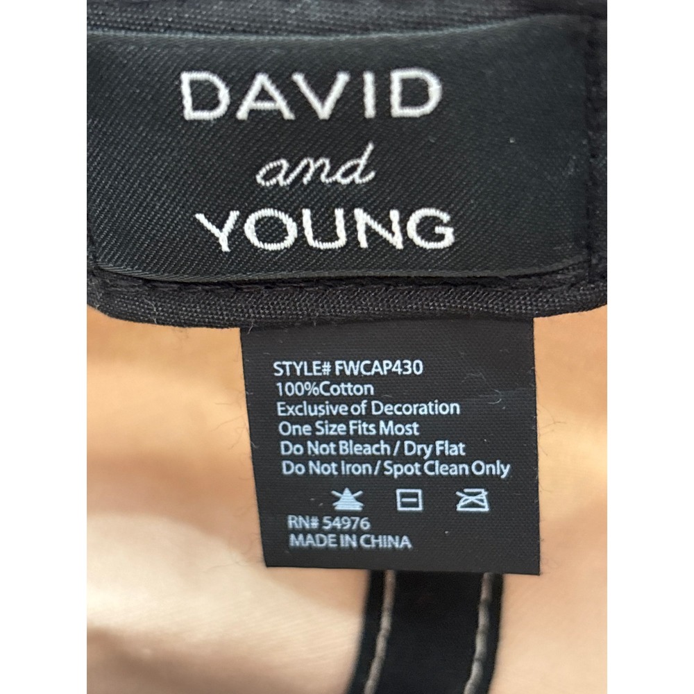 David‎ and Young Mama Bear Embroidered Baseball Cap Pink Cotton One Size, Gift - Picture 5 of 6